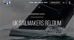 Desktop Screenshot of lefebvresails.com