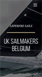 Mobile Screenshot of lefebvresails.com